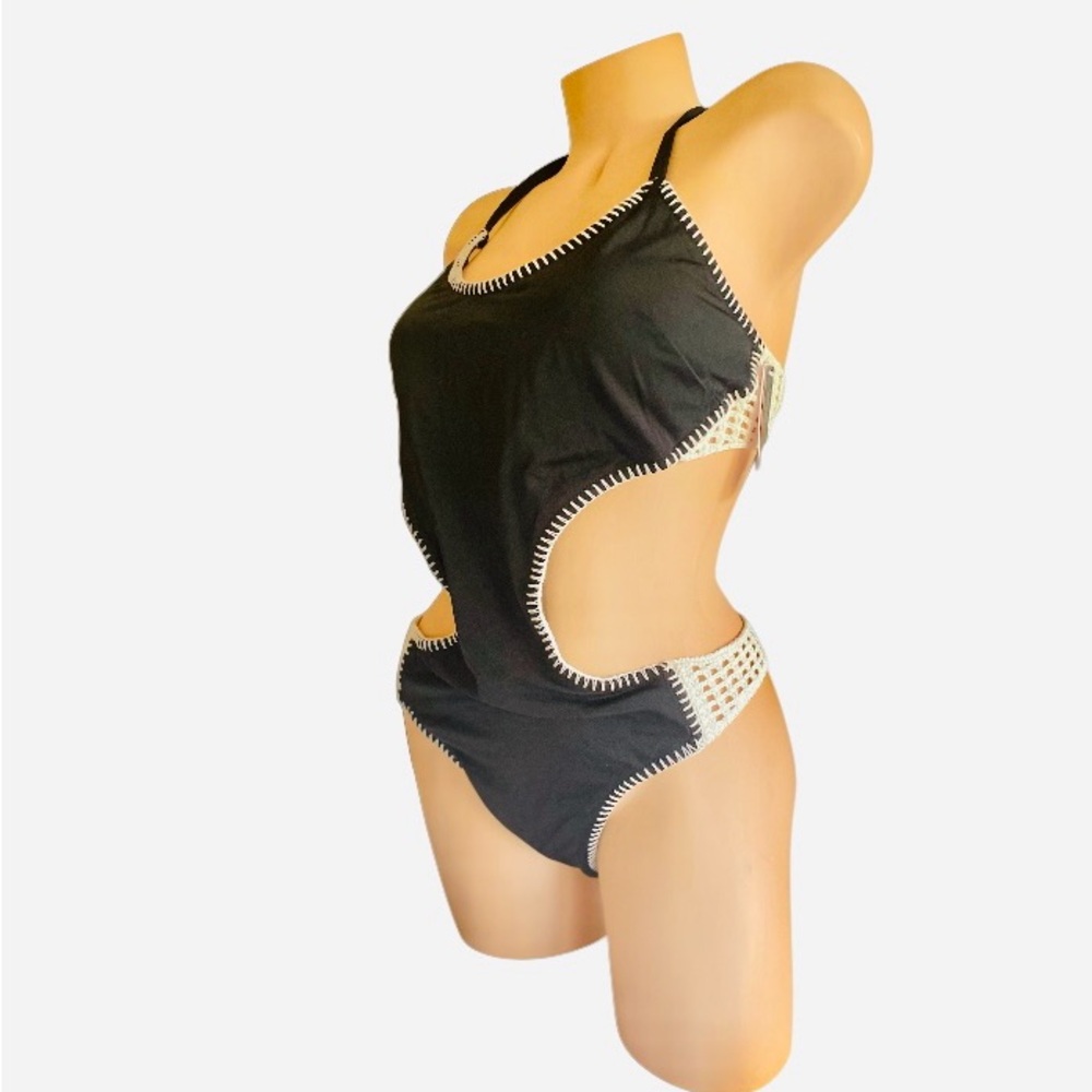Victoria’s Secret Carova Crochet One-PC Monokini X-Large New WITH TAG - Picture 5 of 11